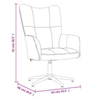 Relaxsessel Braun Samt