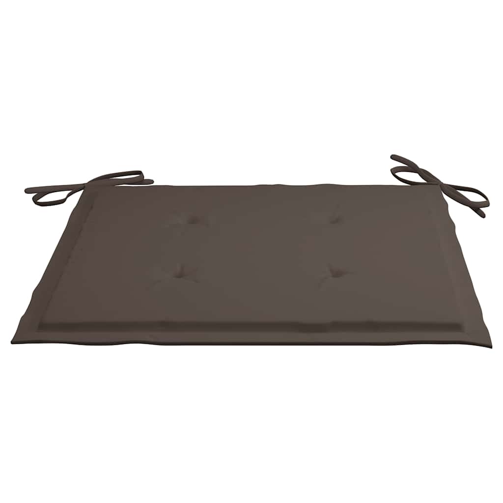 Klappbare Gartenstühle mit Kissen 8 Stk. Massivholz Teak