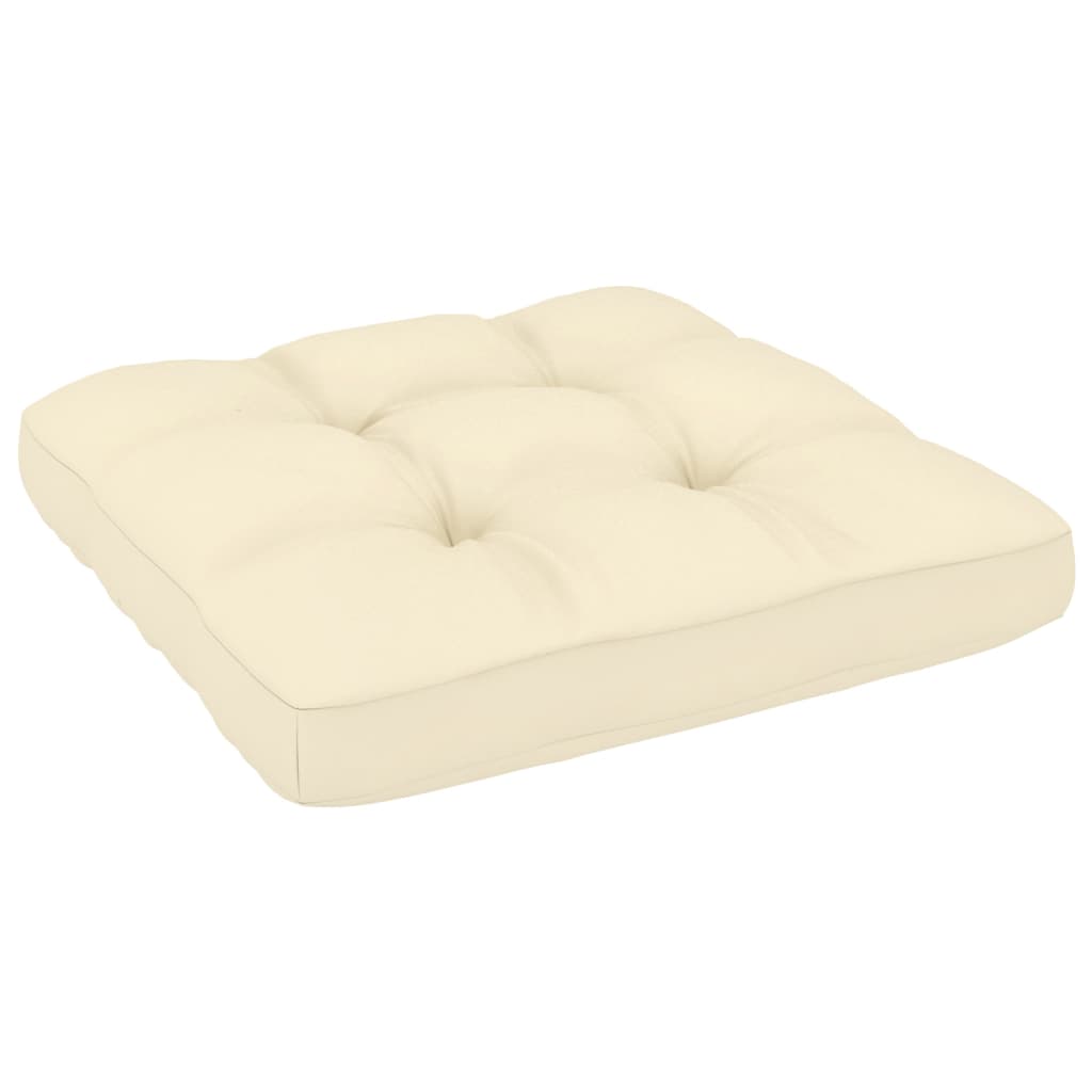 3-tlg. Garten-Lounge-Set mit Kissen Massivholz Kiefer