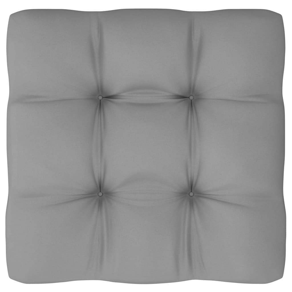 8-tlg. Garten-Lounge-Set mit Kissen Kiefer Massivholz