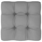 6-tlg. Garten-Lounge-Set mit Kissen Kiefer Massivholz