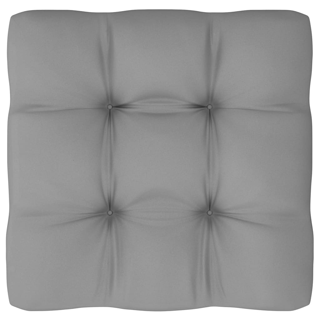 6-tlg. Garten-Lounge-Set mit Kissen Kiefer Massivholz