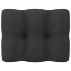 3-tlg. Garten-Lounge-Set mit Kissen Kiefer Massivholz