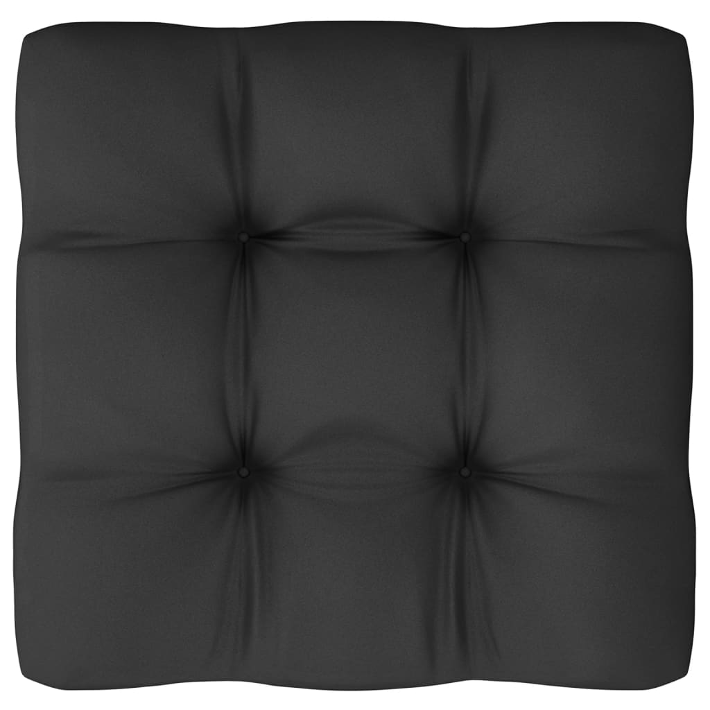 5-tlg. Garten-Lounge-Set mit Kissen Kiefer Massivholz