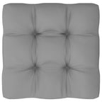 4-tlg. Garten-Lounge-Set mit Kissen Kiefer Massivholz