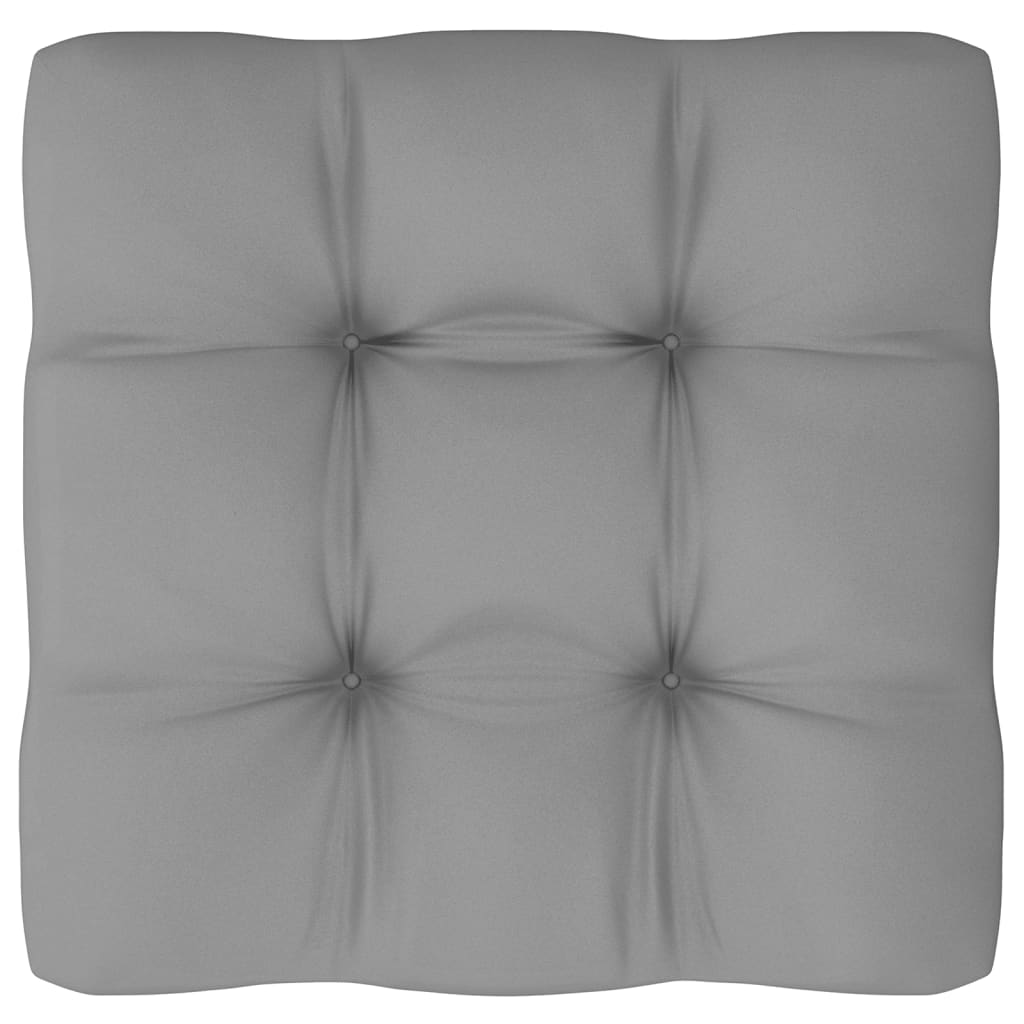 4-tlg. Garten-Lounge-Set mit Kissen Kiefer Massivholz
