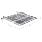 Garten-Essstühle 8 Stk. mit Kissen Massivholz Akazie