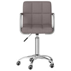 Bürostuhl Drehbar Taupe Stoff