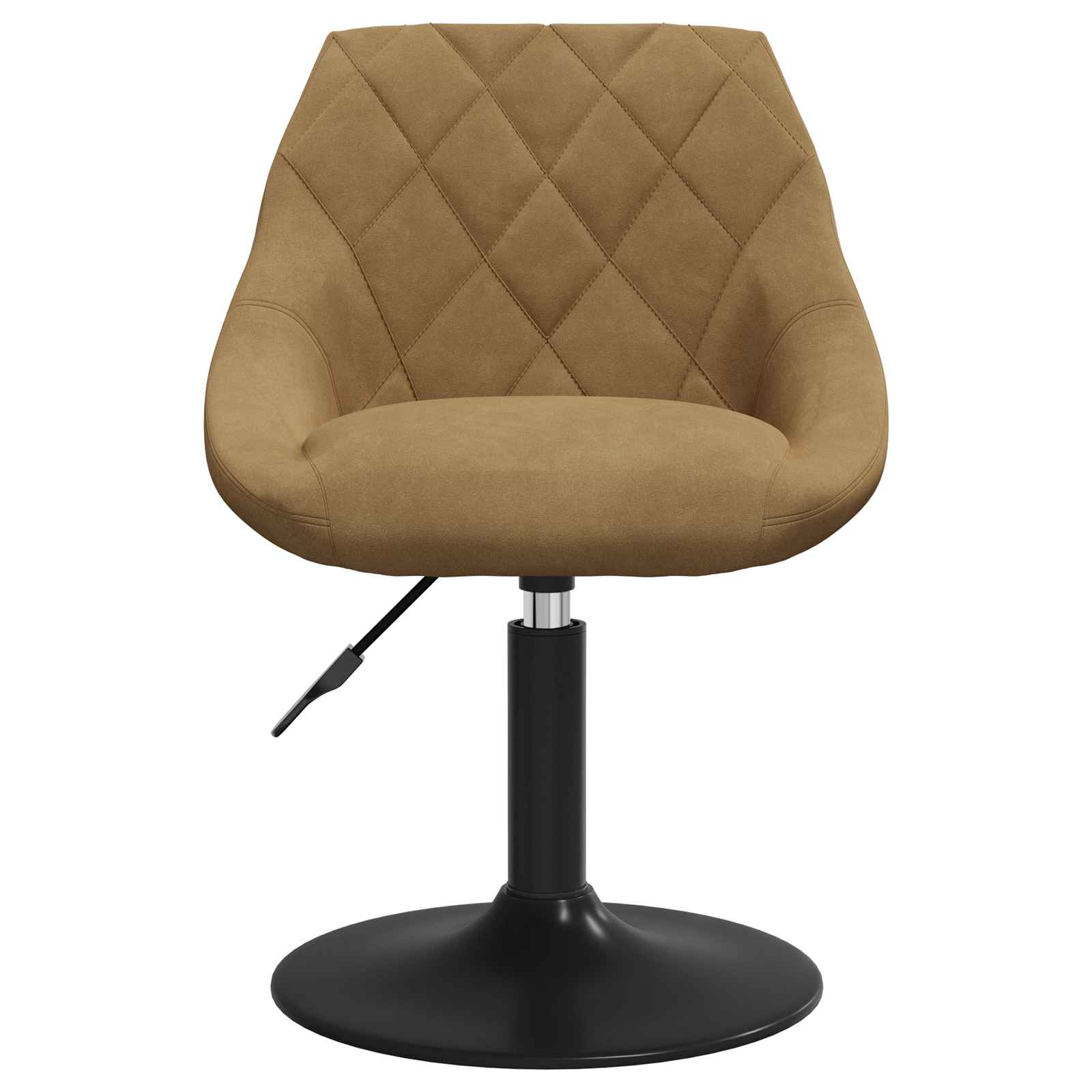 Drehbare Esszimmerstühle 2 pcs Braun 46 x 44 x 77,5 cm