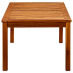Garten-Couchtisch 110x60x45 cm Massivholz Akazie