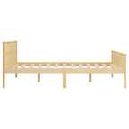 Massivholzbett ohne Matratze 120x200 cm Kiefernholz