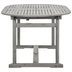Garten-Esstisch (160-240)x100x75 cm Massivholz Akazie