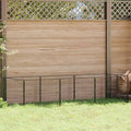 Hundezwinger Schwarz 3 m² Stahl
