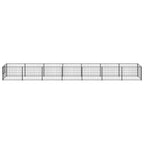 Hundezwinger Schwarz 7 m² Stahl