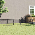Hundezwinger Schwarz 14 m² Stahl