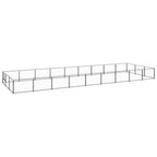 Hundezwinger Schwarz 27 m² Stahl