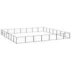 Hundezwinger Schwarz 49 m² Stahl
