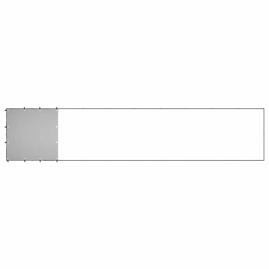 Hundezwinger Schwarz 6,05 m² Stahl