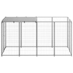 Hundezwinger Silbern 2,42 m² Stahl