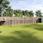 Hundezwinger Schwarz 26,62 m² Stahl