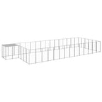 Hundezwinger Silbern 26,62 m² Stahl