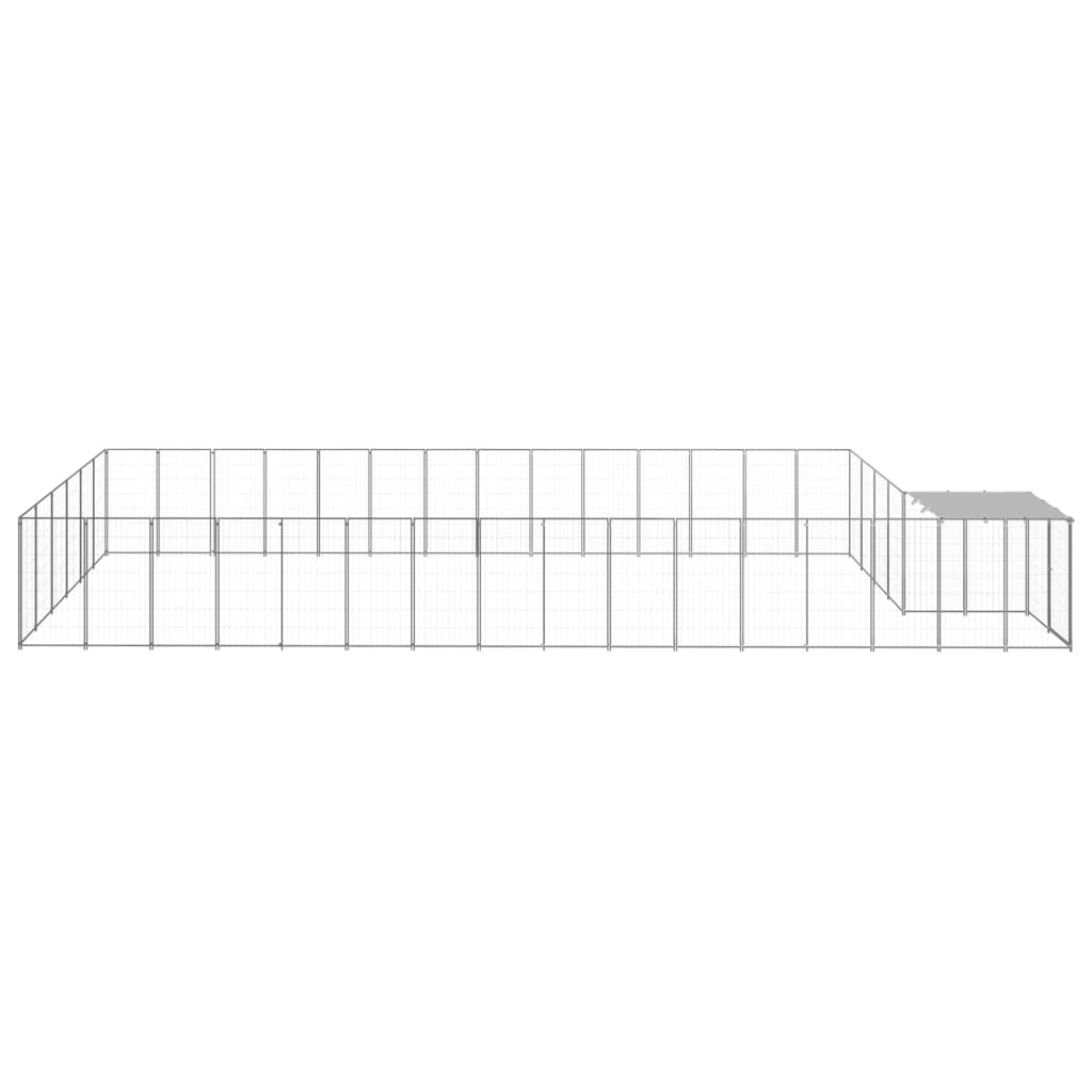 Hundezwinger Silbern 26,62 m² Stahl