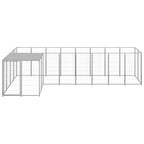 Hundezwinger Silbern 6,05 m² Stahl