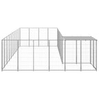 Hundezwinger Silbern 19,36 m² Stahl