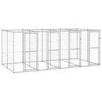 Outdoor-Hundezwinger Verzinkter Stahl 9,68 m²