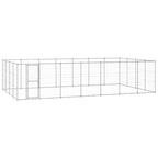 Outdoor-Hundezwinger Verzinkter Stahl 33,88 m²