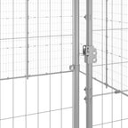 Outdoor-Hundezwinger Verzinkter Stahl 33,88 m²