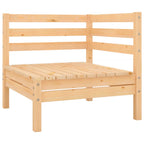 5-tlg. Garten-Lounge-Set Massivholz Kiefer