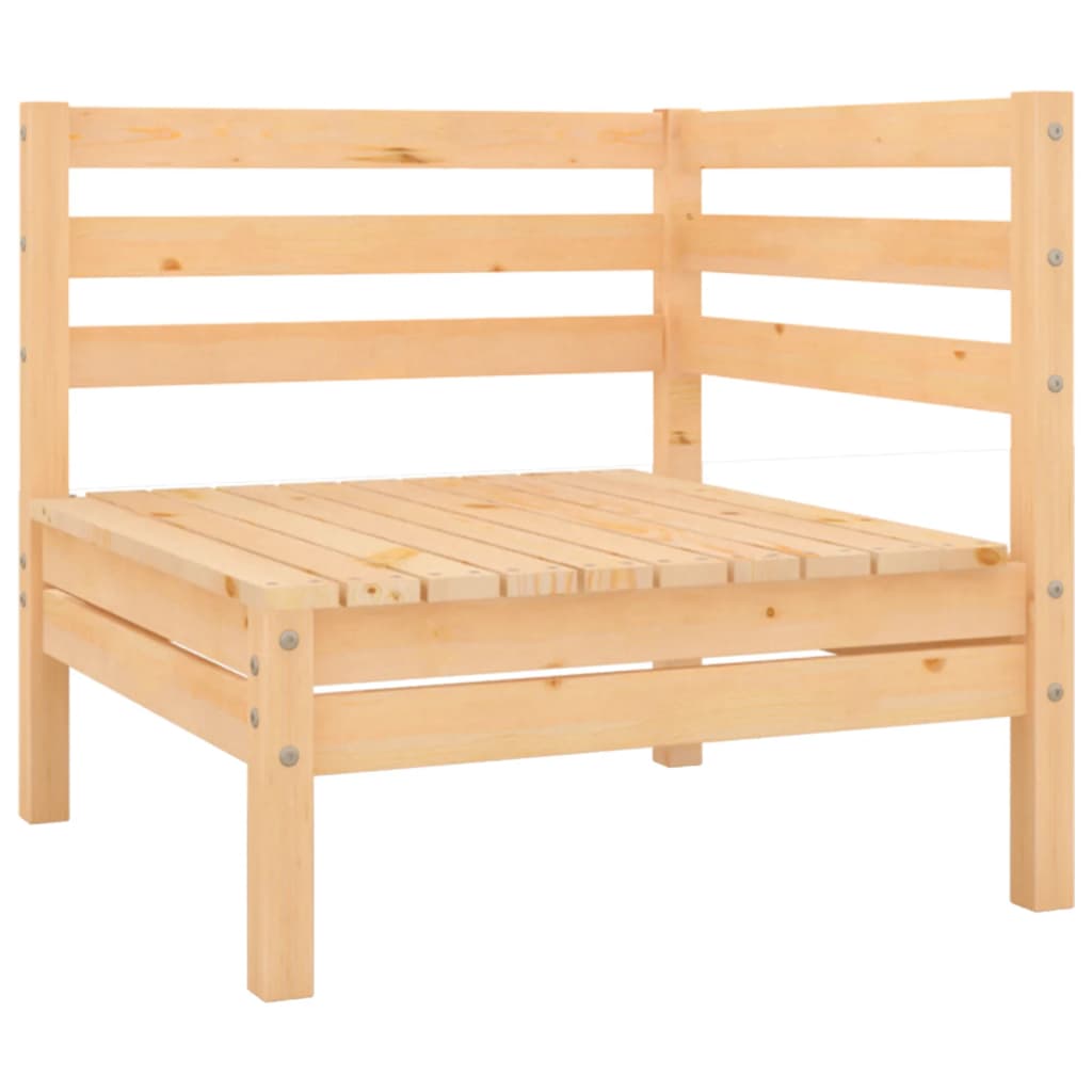 5-tlg. Garten-Lounge-Set Massivholz Kiefer