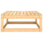 6-tlg. Garten-Lounge-Set mit Kissen Massivholz Kiefer
