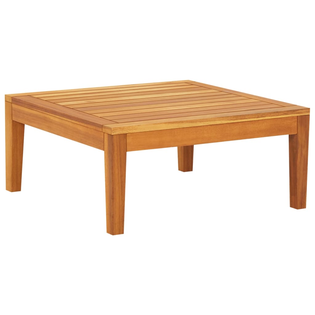 5-tlg. Garten-Lounge-Set mit Dunkelgrauen Kissen Akazienholz