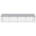 Outdoor-Hundezwinger mit Dach 600x300x150 cm