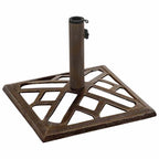 Sonnenschirmständer Bronzen 44x44x31 cm Gusseisen