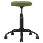 Massagehocker Samt Hellgrün