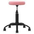 Massagehocker Samt Rosa
