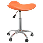 Bürostuhl Orange Kunstleder