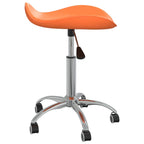 Bürostuhl Orange Kunstleder