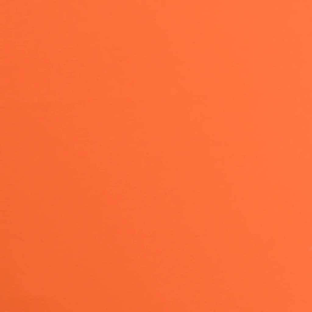 Bürostuhl Orange Kunstleder