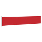 Seitenmarkise Ausziehbar 117x600 cm Rot