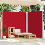 Seitenmarkise Ausziehbar Rot 200x600 cm
