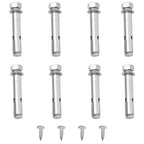 Seitenmarkise Ausziehbar Schwarz 220x1000 cm