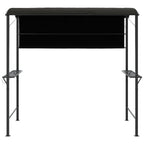 Pavillon mit Dach 220x110x200 cm Anthrazit