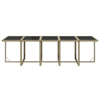 11-tlg. Garten-Essgruppe mit Kissen Poly Rattan Beige