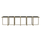 17-tlg. Garten-Essgruppe mit Kissen Poly Rattan Beige