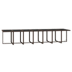 19-tlg. Garten-Essgruppe mit Kissen Poly Rattan Braun