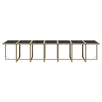 19-tlg. Garten-Essgruppe mit Kissen Poly Rattan Beige